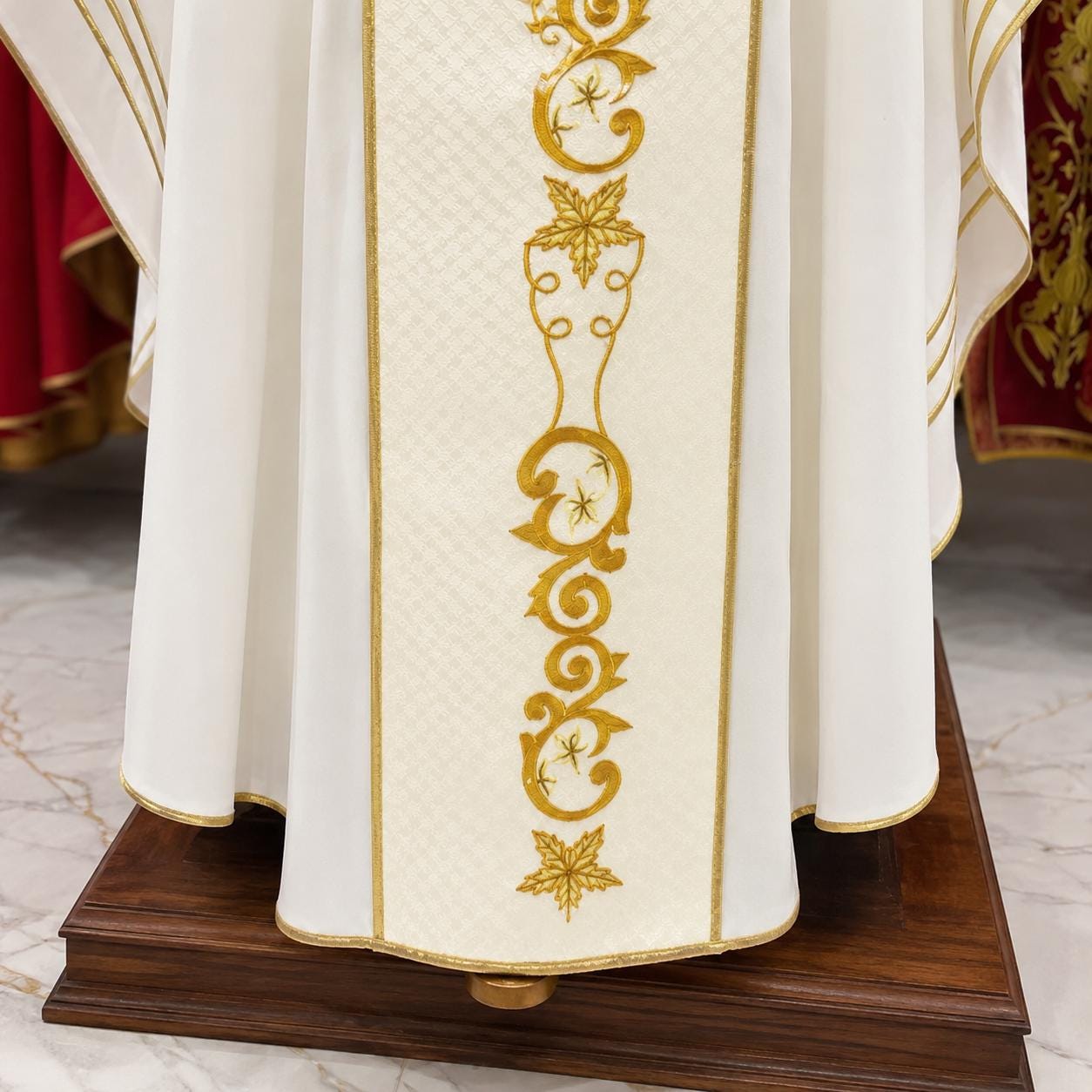 Catholic Chasuble Priest Vestment Custom Liturgical Vestment Handmade Church Robe Clergy Garment Catholic Gift for Priest __etsy:8113927723