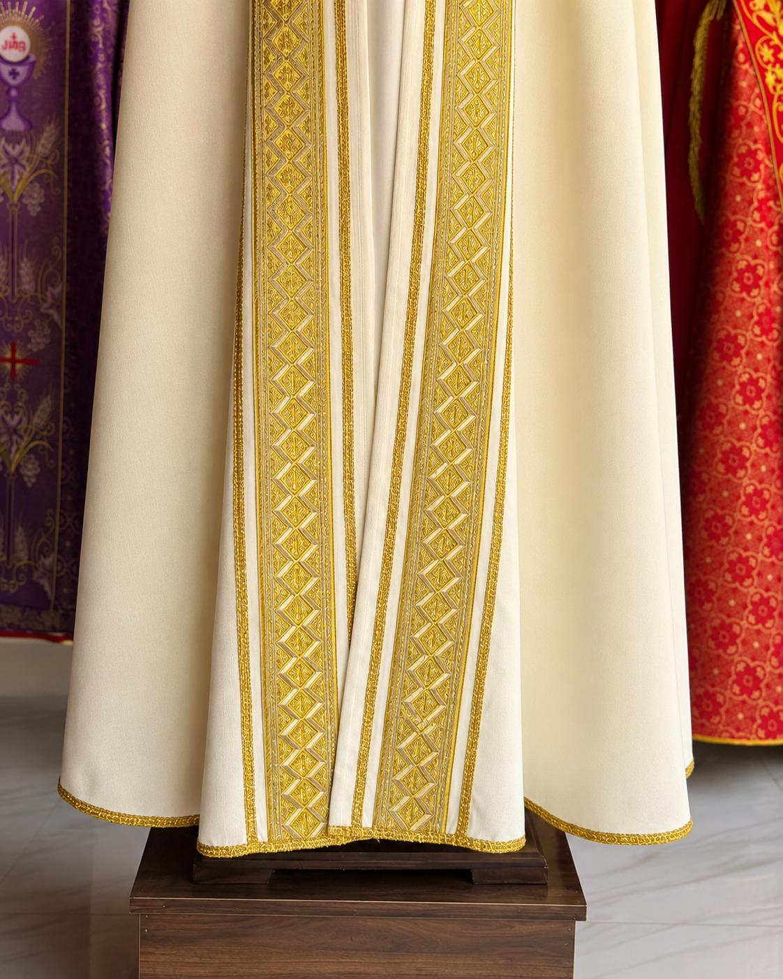 Catholic Cope Vestment Custom Priest Cope Handmade Liturgical Vestment Church Cloak Clergy Garment Catholic Gift for Priest __etsy:8065969496
