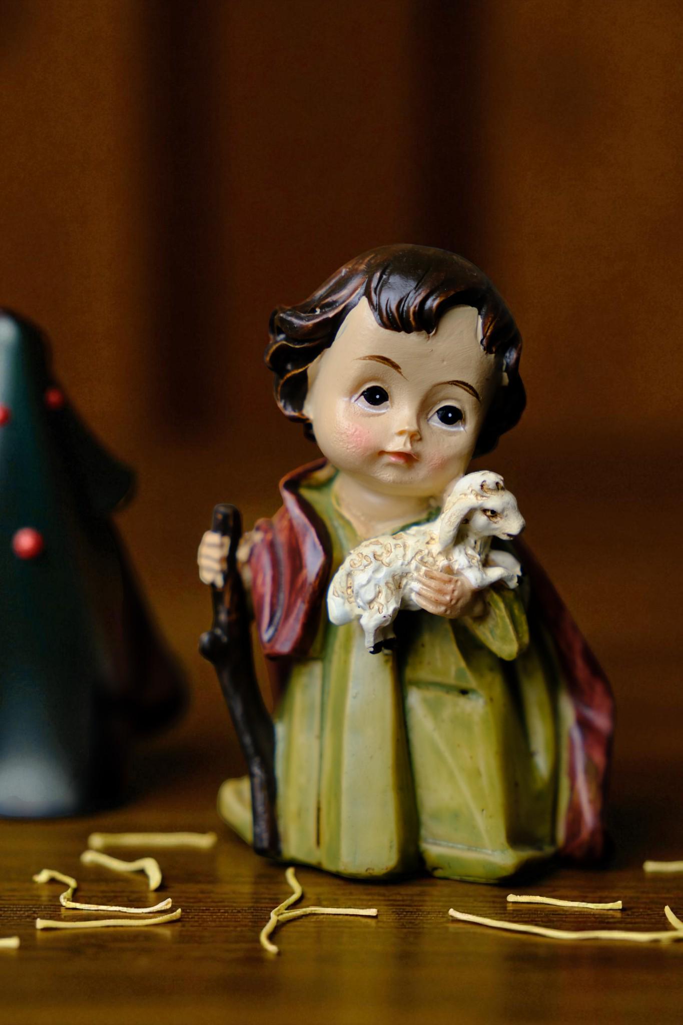 Hand-Painted Mini Nativity Set | 6cm Figurines, Christmas Creche Decor (etsy image id: 7342706334)