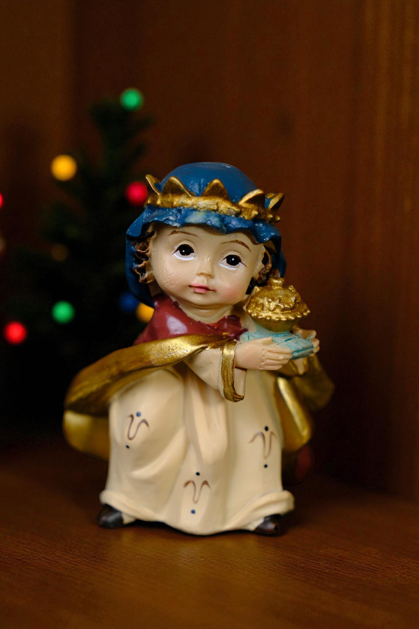 Hand-Painted Mini Nativity Set | 6cm Figurines, Christmas Creche Decor (etsy image id: 7342708160)
