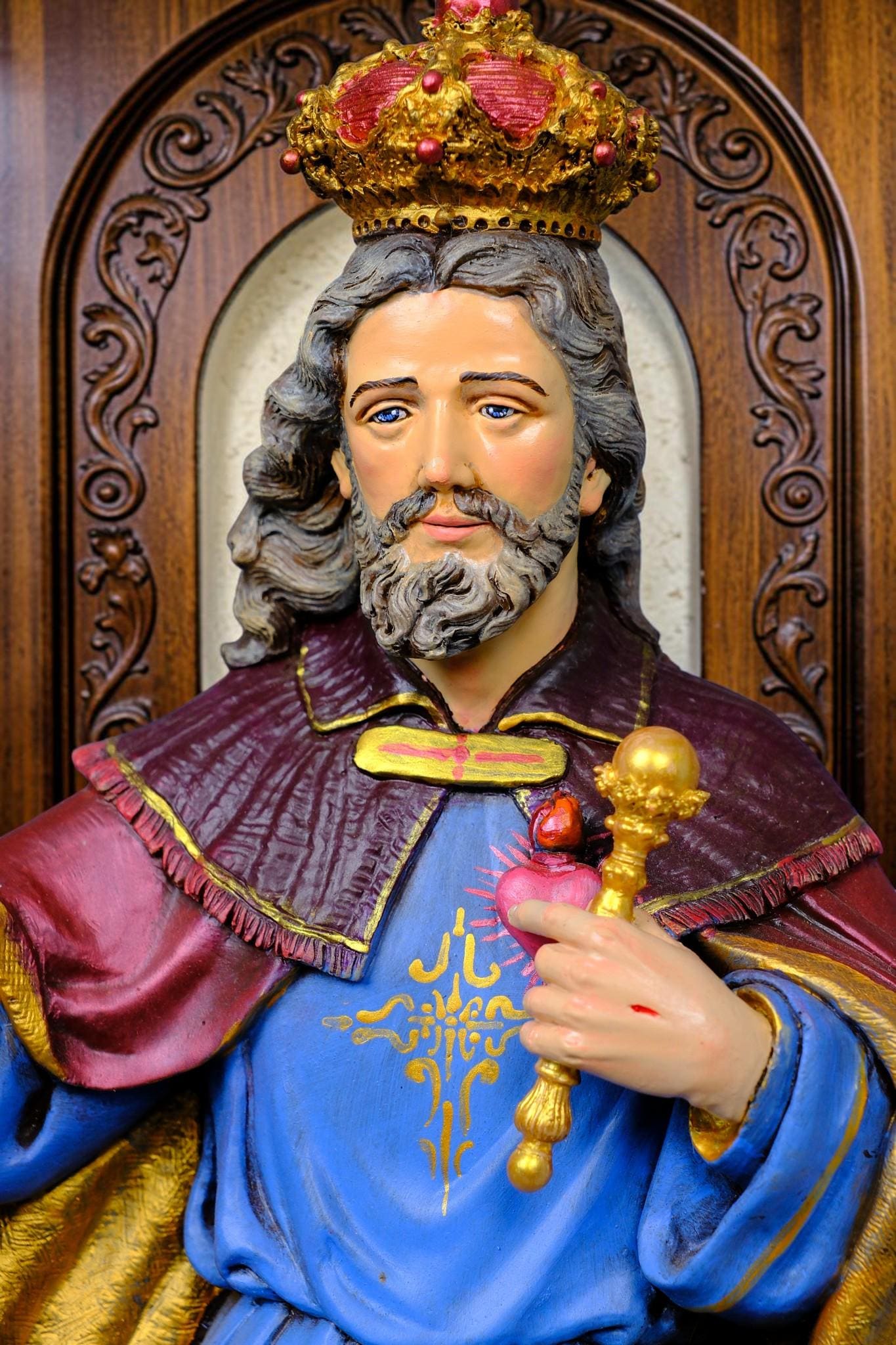 Christ the King Statue Catholic Home Altar Decor Religious Gift