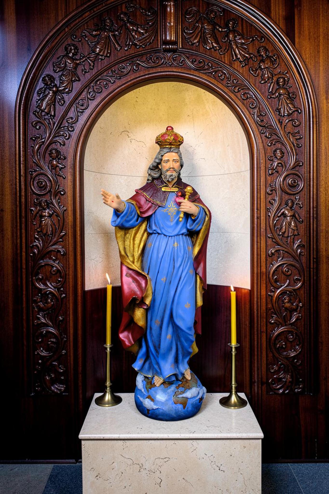 Christ the King Statue Catholic Home Altar Decor Religious Gift