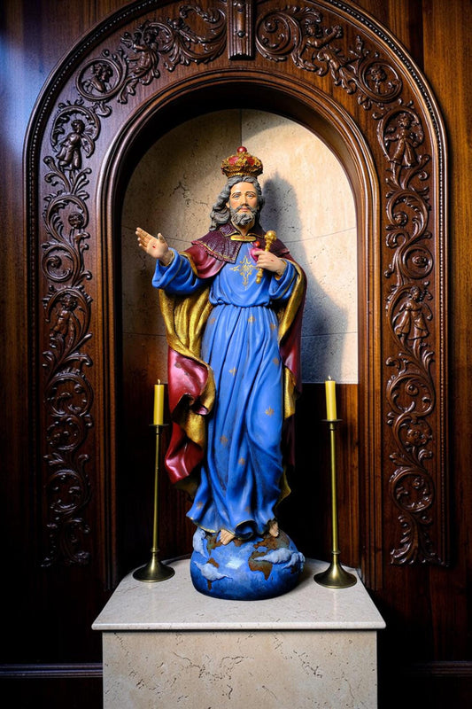 Christ the King Statue Catholic Home Altar Decor Religious Gift