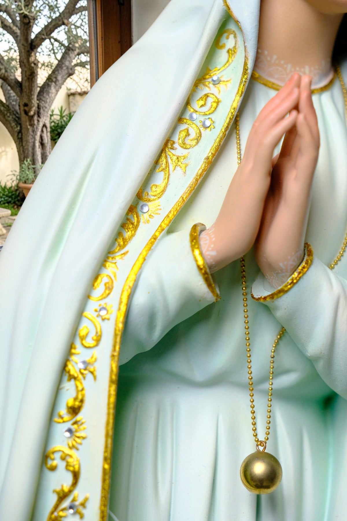 Our Lady of Peace Statue 70cm Virgin Mary Large Catholic Statue