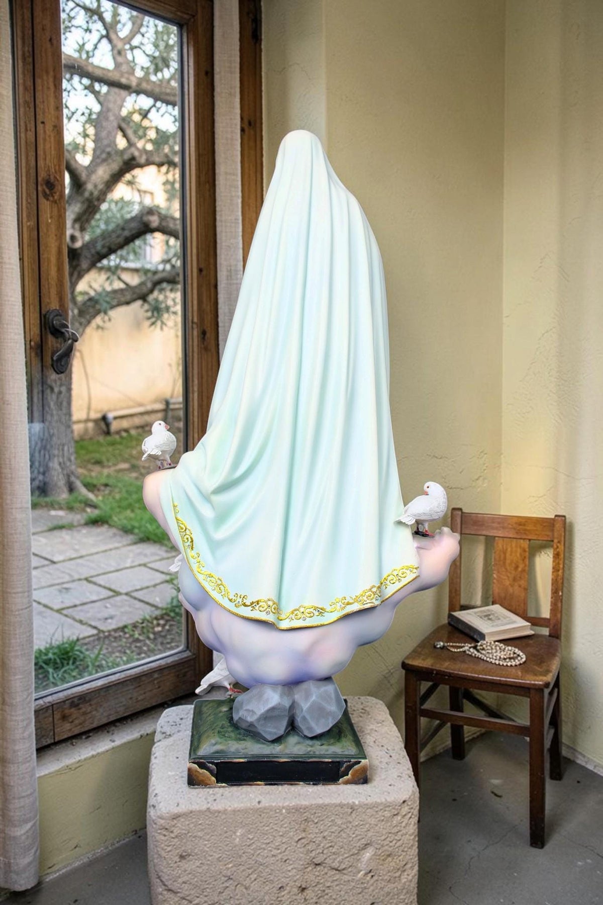 Our Lady of Peace Statue 70cm Virgin Mary Large Catholic Statue
