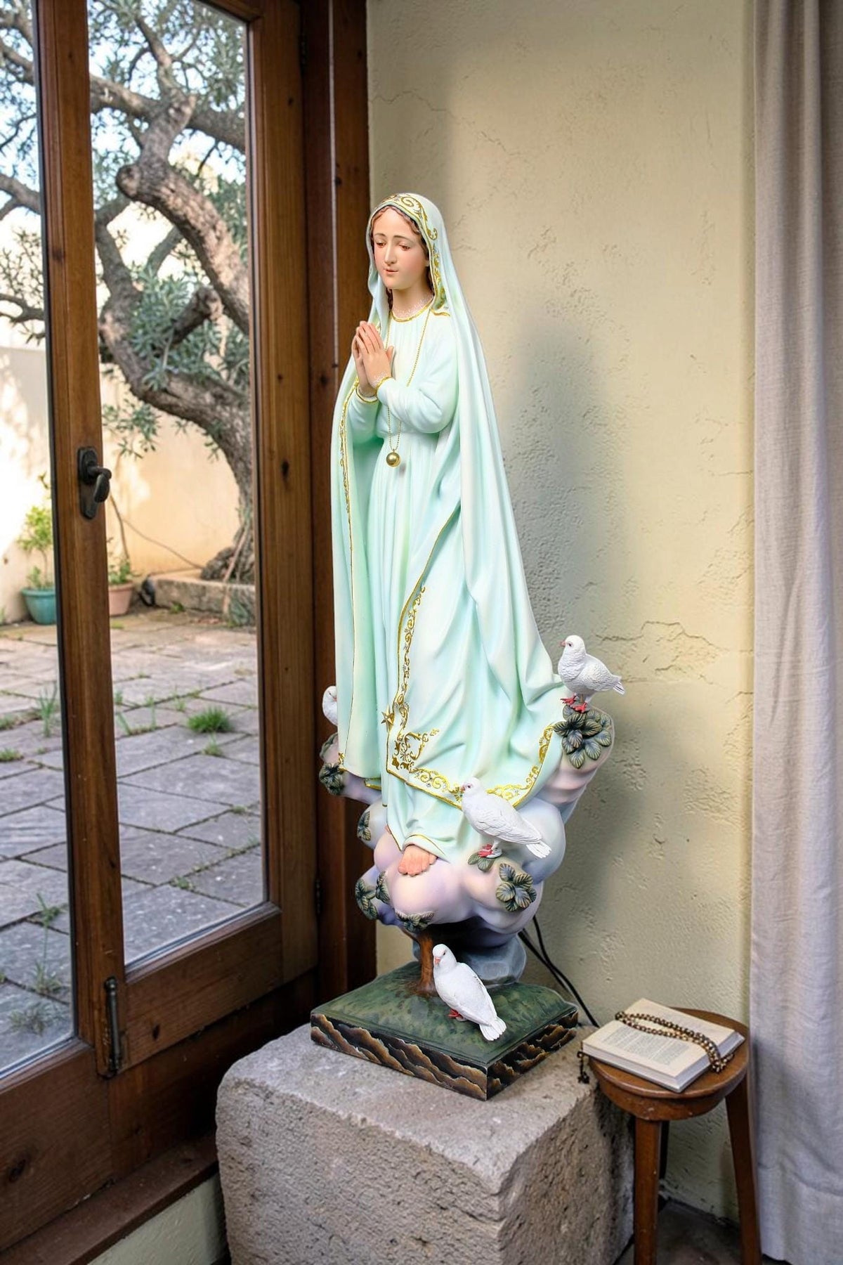 Our Lady of Peace Statue 70cm Virgin Mary Large Catholic Statue