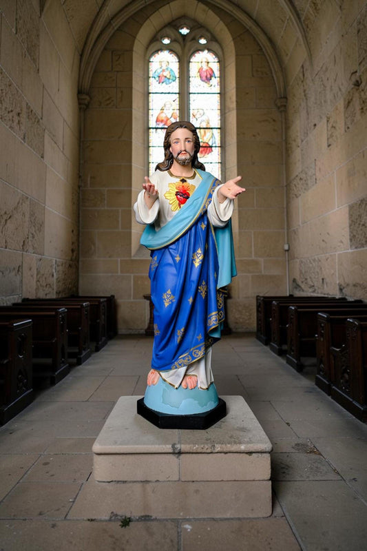 Sacred Heart of Jesus Statue 40cm Catholic Jesus Christ Religious Decor