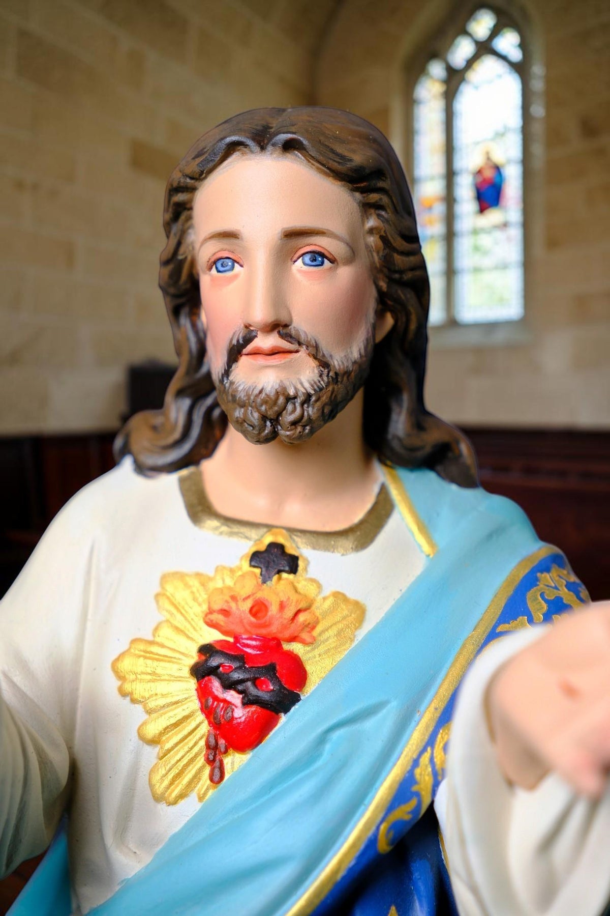 Sacred Heart of Jesus Statue 40cm Catholic Jesus Christ Religious Decor
