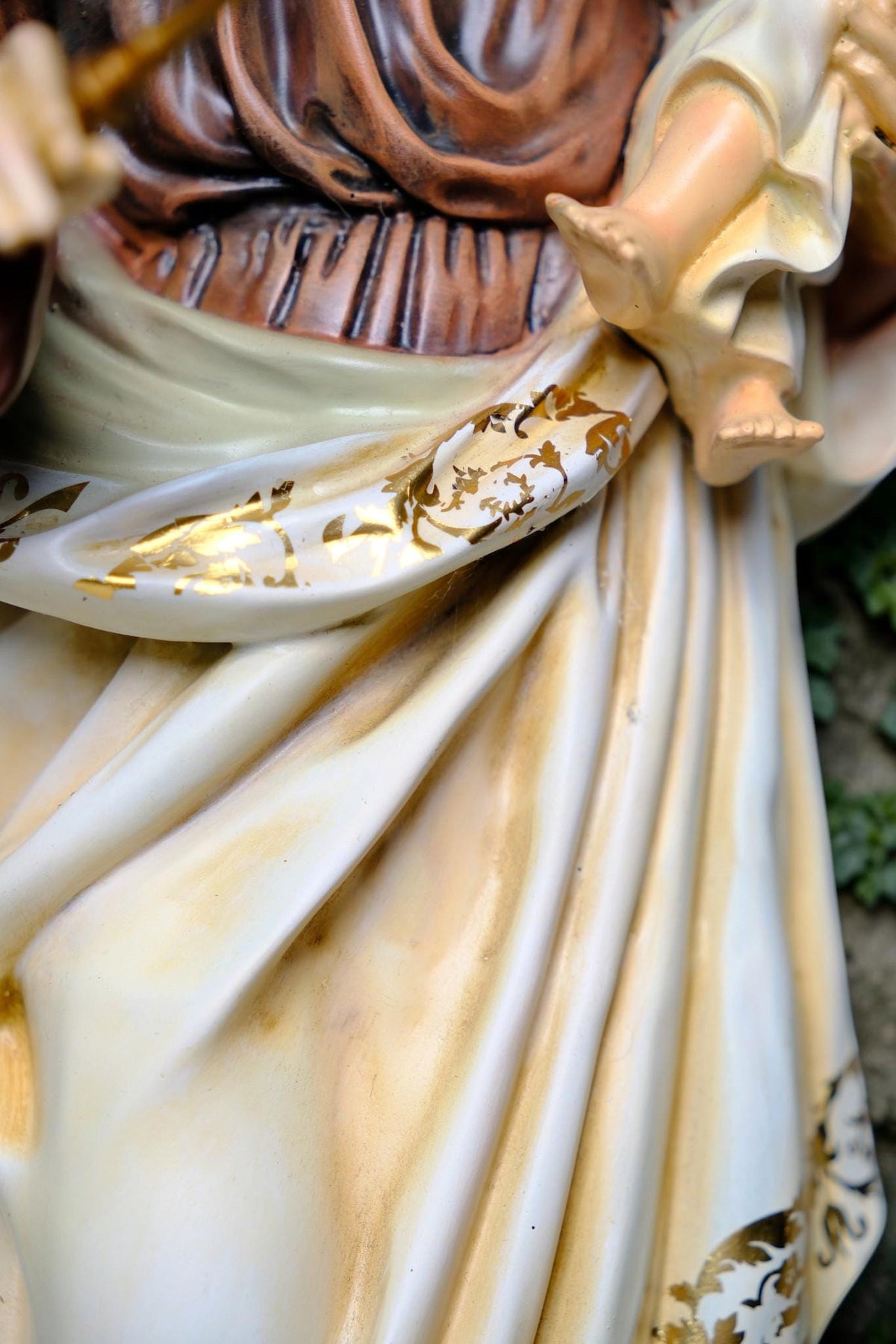 Mother Mary and Baby Jesus Statue 50cm Traditional Catholic Religious Art
