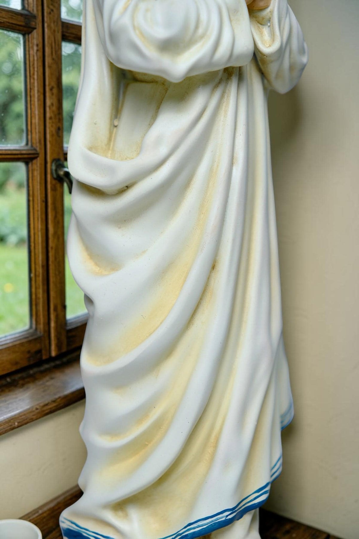 Saint Mother Teresa Statue 25cm Antique Catholic Stone Resin Religious Figurine