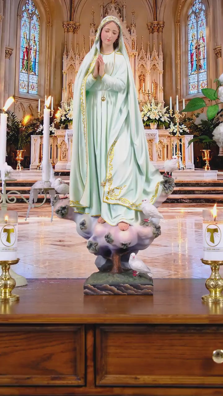Our Lady of Peace Statue 70cm Virgin Mary Large Catholic Statue