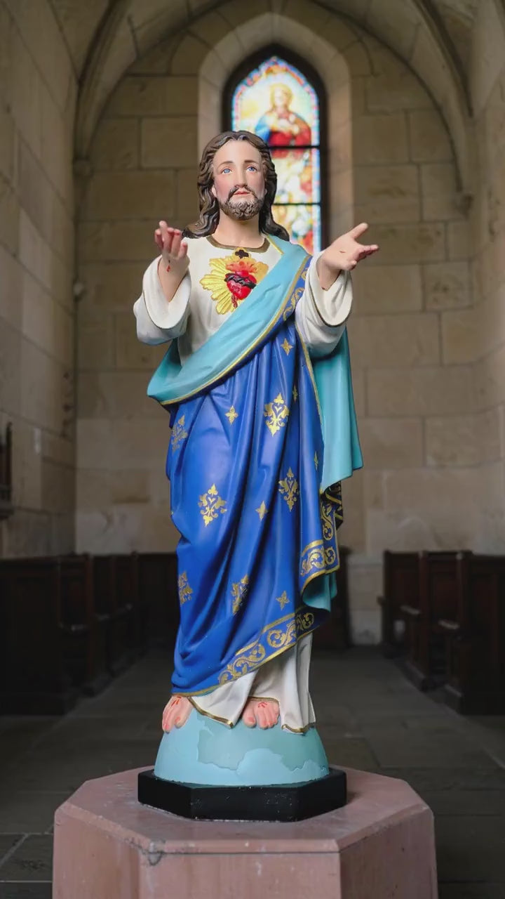 Sacred Heart of Jesus Statue 40cm Catholic Jesus Christ Religious Decor